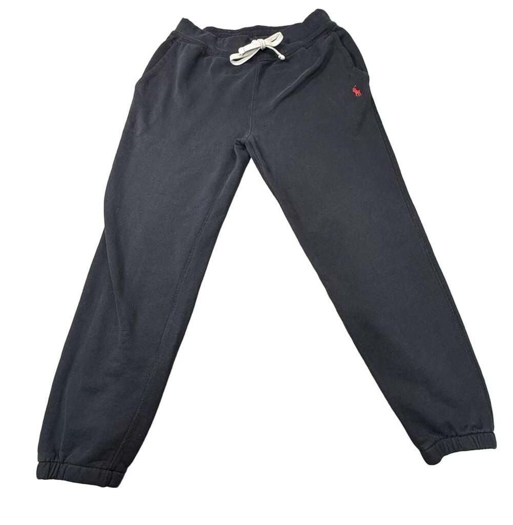 Polo Ralph Lauren Men's Black Fleece Jogger Sweatpants Size Medium
